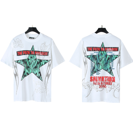 Hellstar High Street Cotton Loose Short-Sleeve T-Shirt